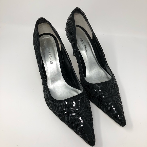 caparros shoes black